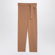 Pantalon beige Erika Cavallini Stella en cachemire