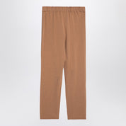 Pantalon beige Erika Cavallini Stella en cachemire