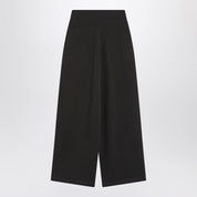 Lemaire Wide brown wool-blend trousers