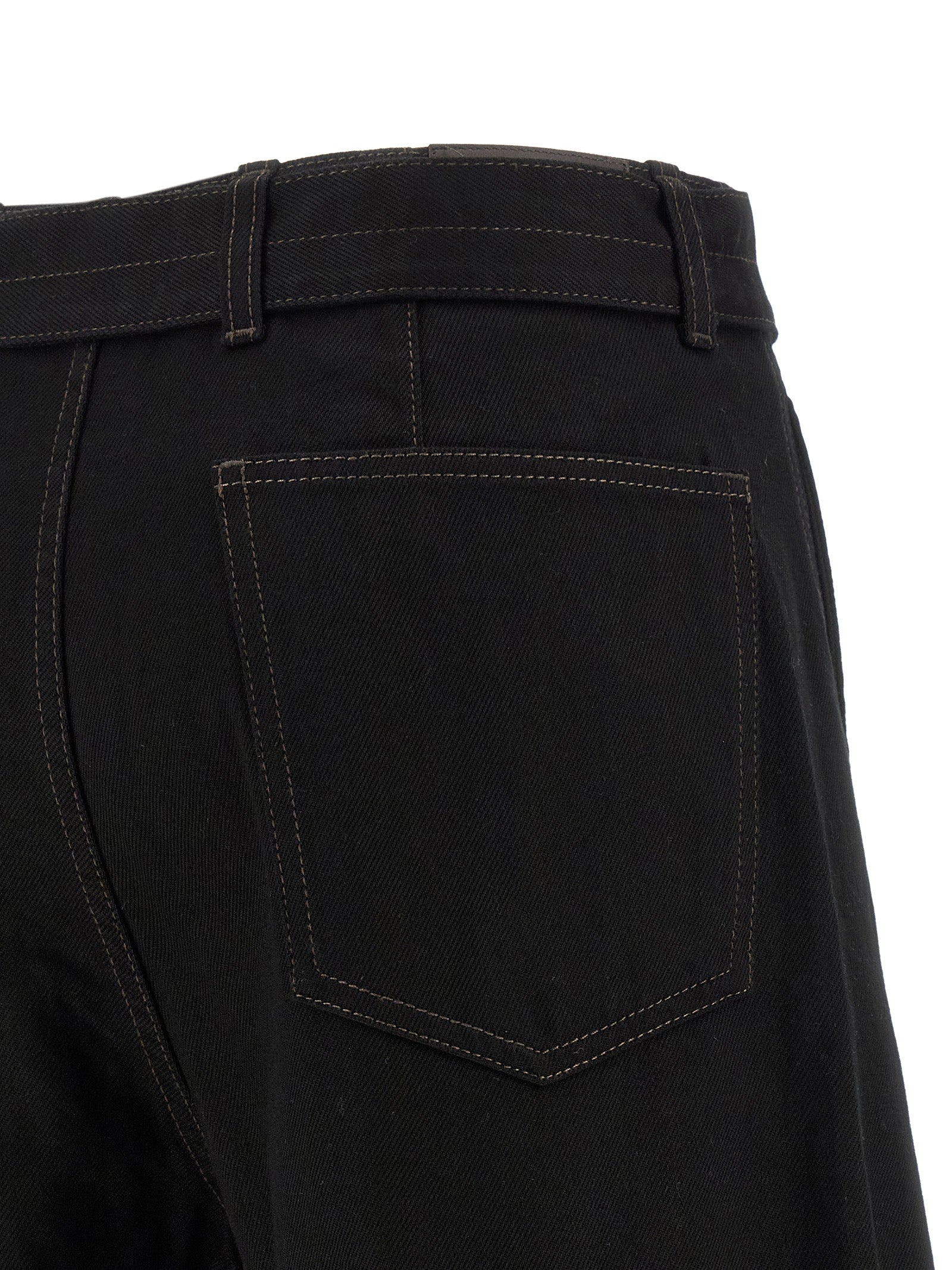 Lemaire Twisted Belted Jeans