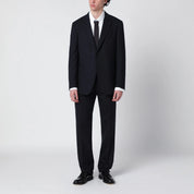 Lardini Blue pinstripe wool single-breasted suit