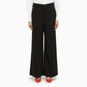 Marni Black Wool Palazzo Trousers