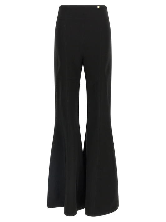 Catalina Venezia Trousers — High-Waist Wide Leg (Black)