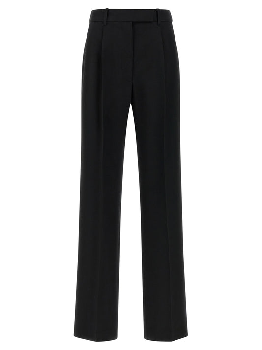Tom Ford Tailored Trousers — Black Straight Leg