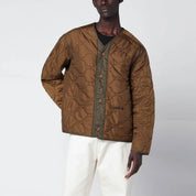Oamc Beige Combat Liner Jacket — Men's Quilted Jacket