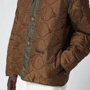 Oamc Beige Combat Liner Jacket — Men's Quilted Jacket