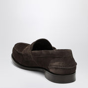 Church''s Brown Pembrey moccasin in suede