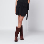 Isabel Marant Berenice skirt in black cotton