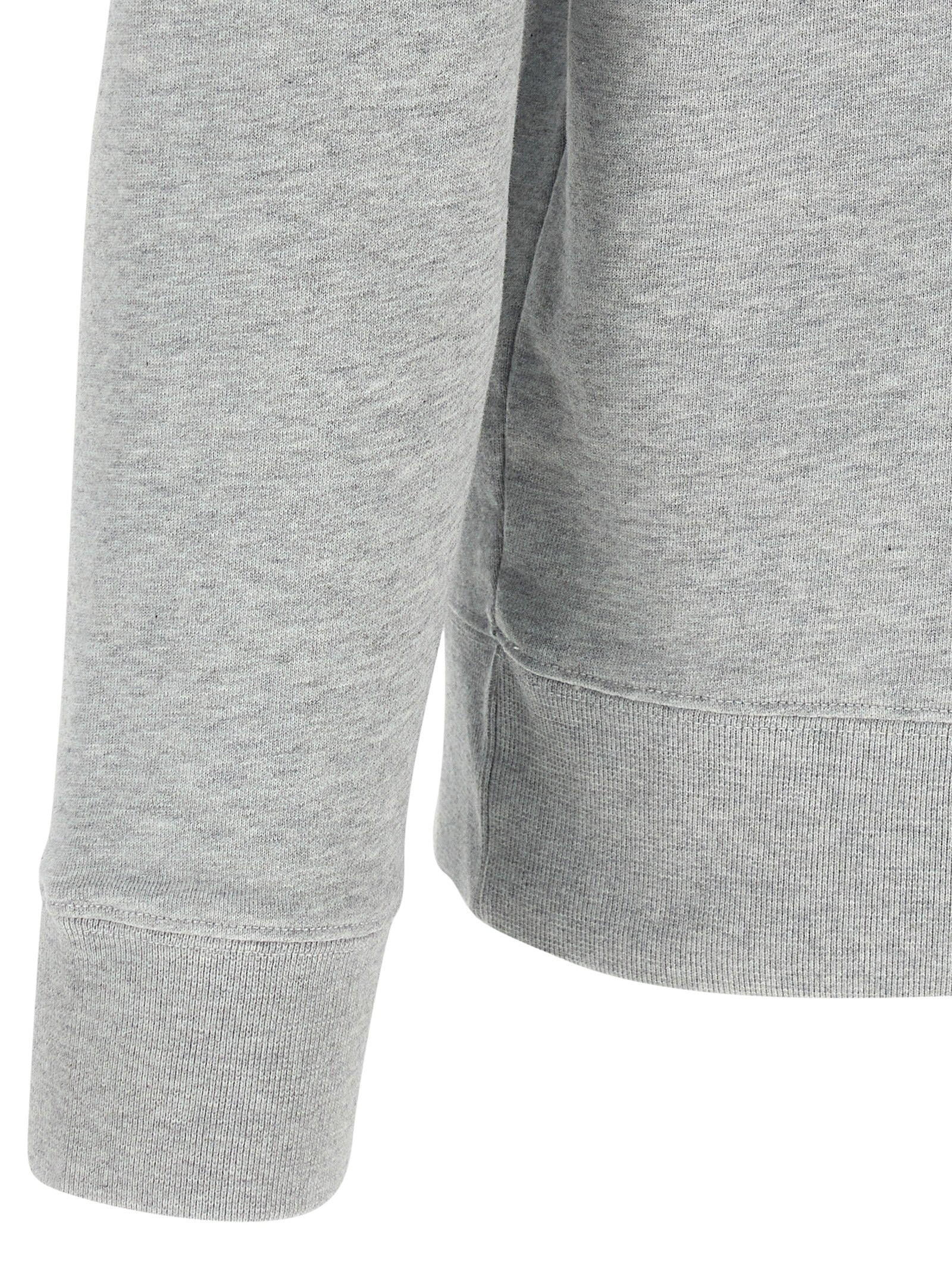 Maison Kitsuné Fox Head Sweatshirt for Men - Gray