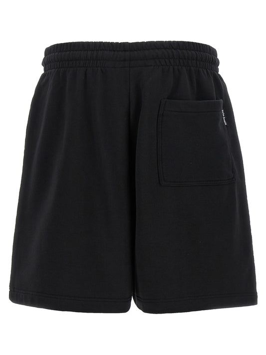Palm Angels Logo Bermuda Shorts — Men's Black Shorts