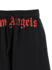 Palm Angels Logo Bermuda Shorts