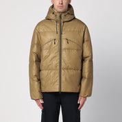 Purple Mountain Observatory Khaki green padded zipped jacket