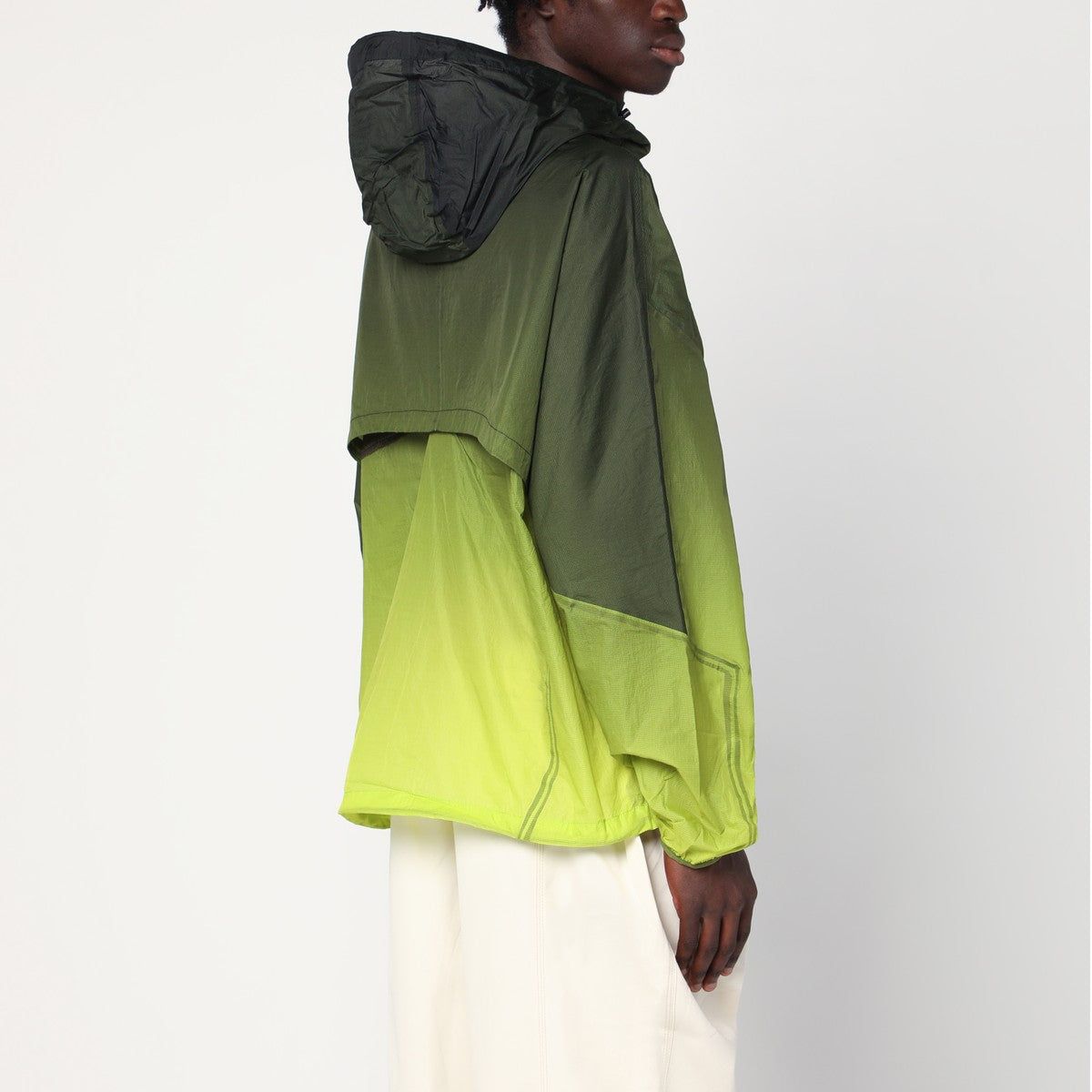 Purple Mountain Observatory Breeze Lime-coloured nylon jacket