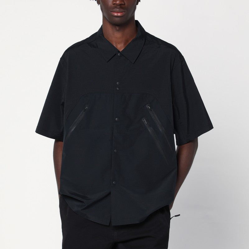 Purple Mountain Observatory Black nylon shirt