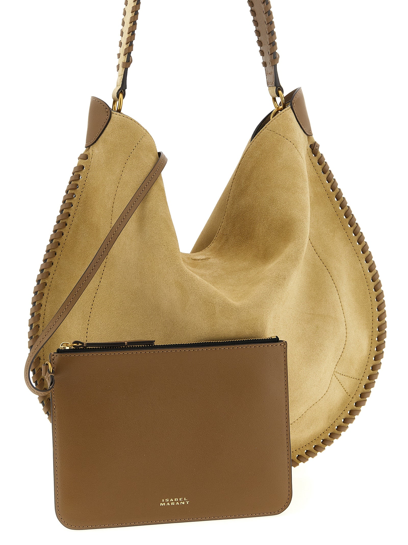 Isabel Marant Oskan Hobo Soft Shoulder Bag