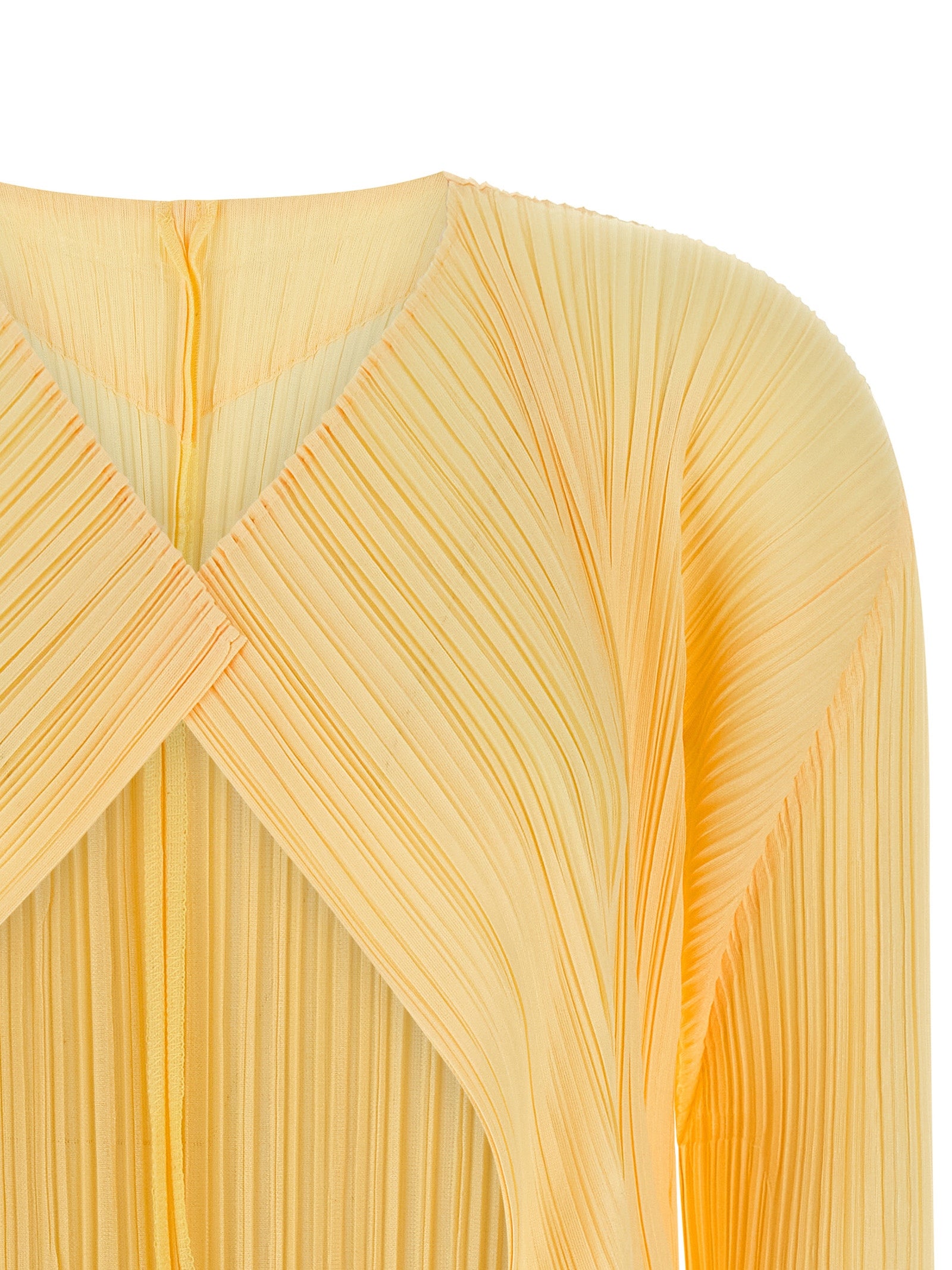 Pleats Please Issey Miyake Mellow Pleats Cardigan