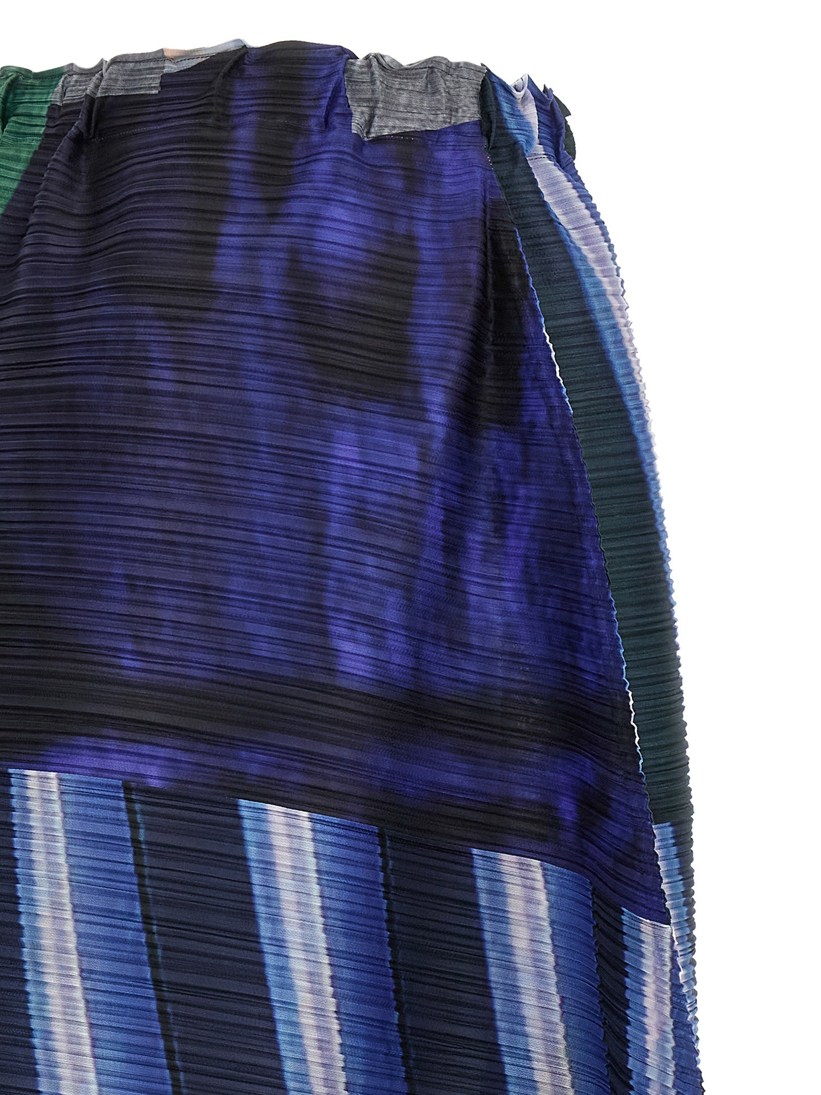 Pleats Please Issey Miyake City Collage Skirt