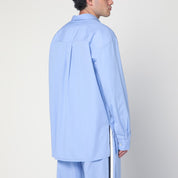 Chemise de pyjama Tekla Bleuet en coton biologique