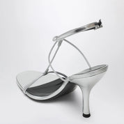 Jude Silver Mixer Sandal — High Heel Sandals for Women