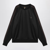 Needles Black crewneck sweatshirt with embroidered logo