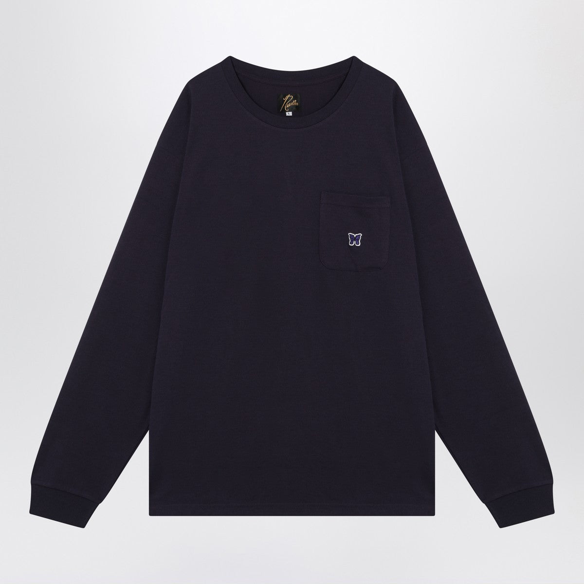 Needles Purple long sleeved T-shirt