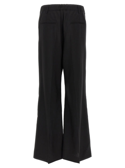 Marni Trousers — Tropical Wool High-Waist Trousers