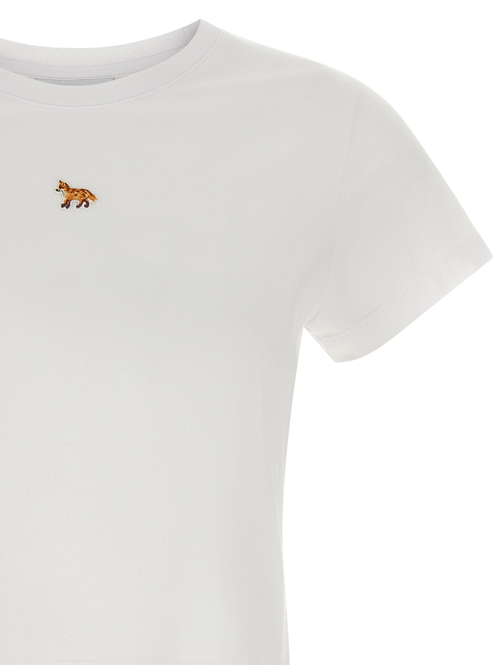 Maison Kitsuné Baby Fox Cropped T‑shirt — Women’s Topwear