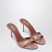 Paris Texas Lidia mule — antique pink patent leather