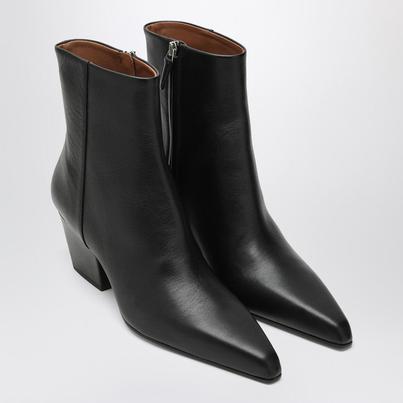 Paris Texas Black leather ankle boot Jane