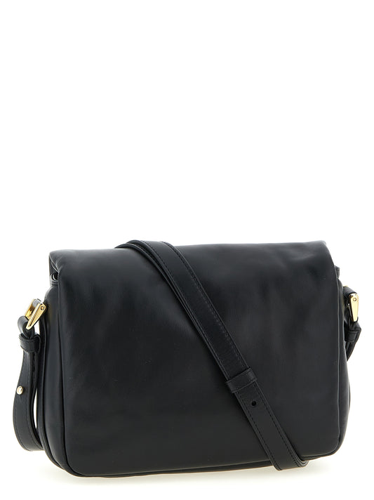A.p.c. Grace Soft Small Crossbody Bag — Black