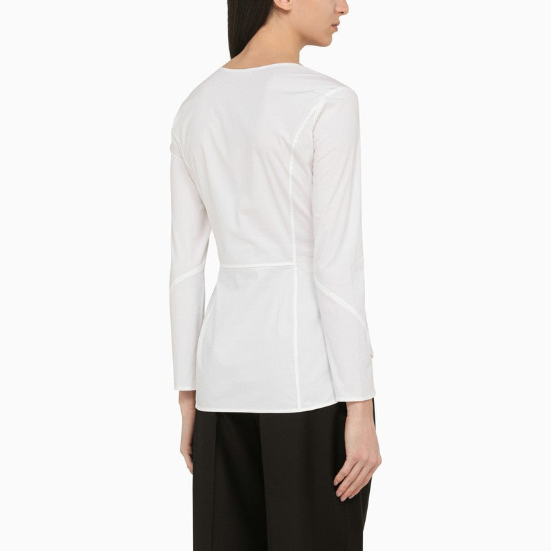 Par Malene Birger Chemisier Leyia en coton biologique blanc