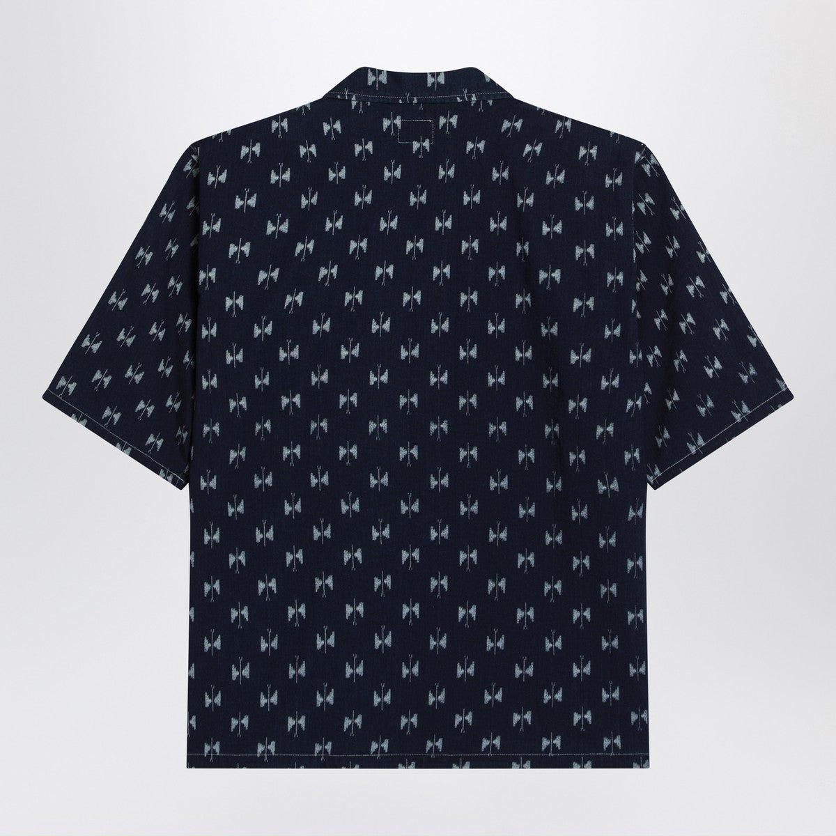 Needles Blue denim shirt with bow ties