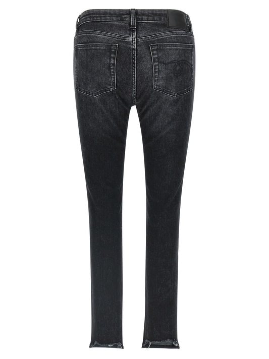 R13 Alison Jeans — Skinny Black Denim for Women