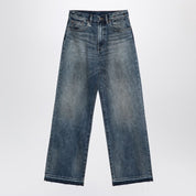 R13 Washed-out blue denim jeans
