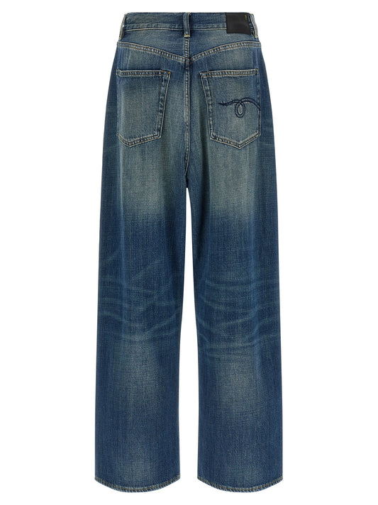 R13 Venti Jeans — Extra Wide Straight Leg (Women)