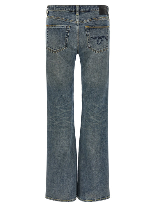 R13 Boy Flare Jeans