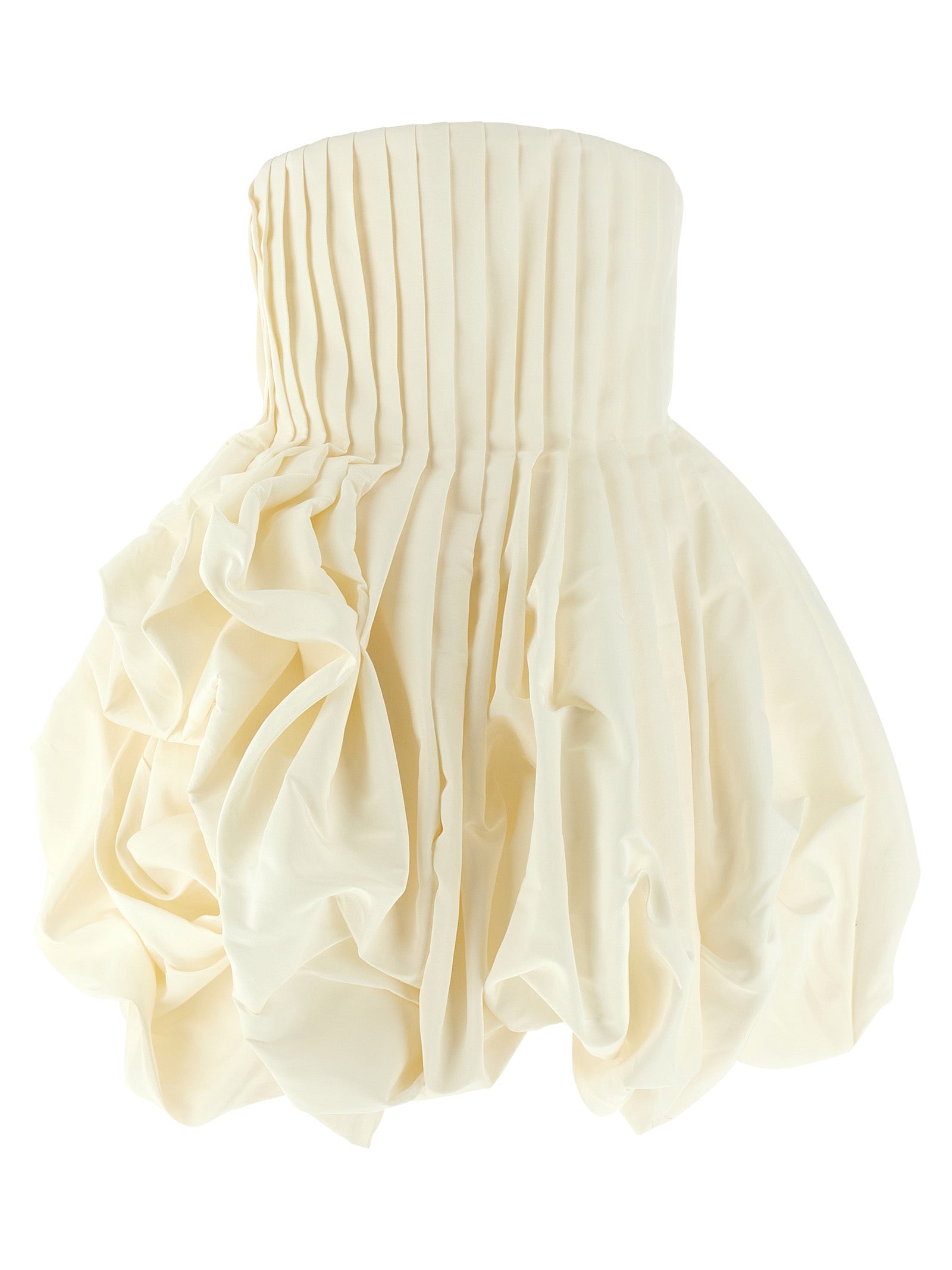 Carolina Herrera Pink Skirt Dress — Off‑Shoulder Mini