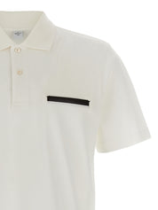 Berluti Leather Tab Polo Shirt
