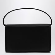 Roger Vivier Black Satin Micro Pilgrim Bag — Micro Handbag