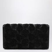 Pochette Roger Vivier Black Flower Efflorescence