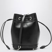 Black Leather Bucket Bag — Très Vivier by Roger Vivier