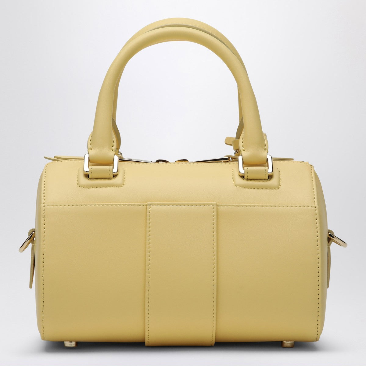 Bolso bowling Roger Vivier Belle Vivier en piel amarilla