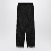 Black Reed Fringed Trousers — LouLou De Saison