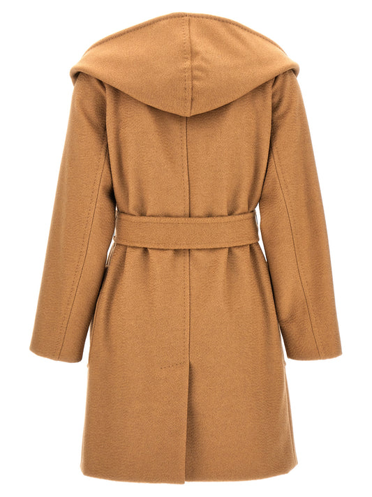 Max Mara Rialto Coat — Wrap Camel Coat for Women