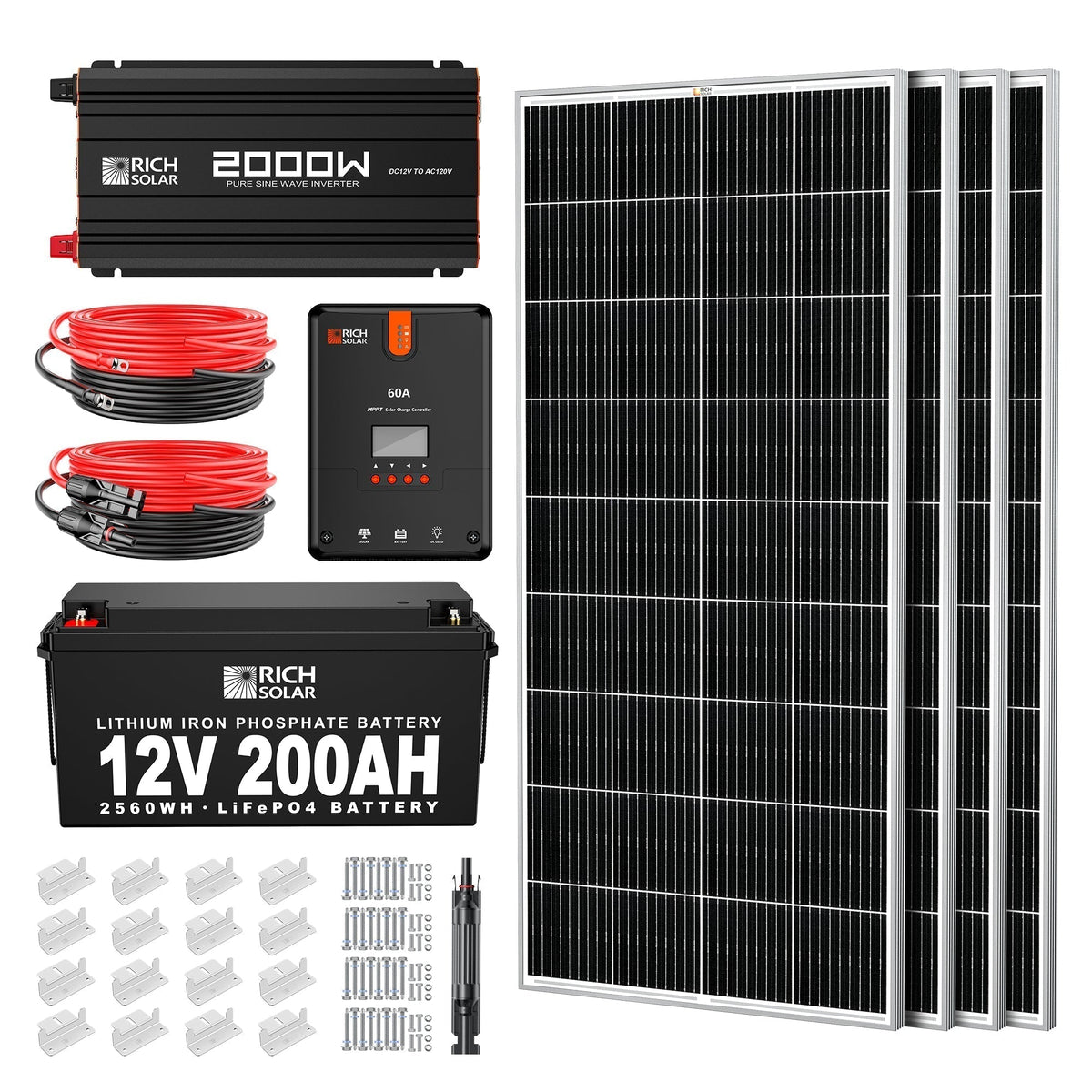 800 Watt Complete Solar Kit