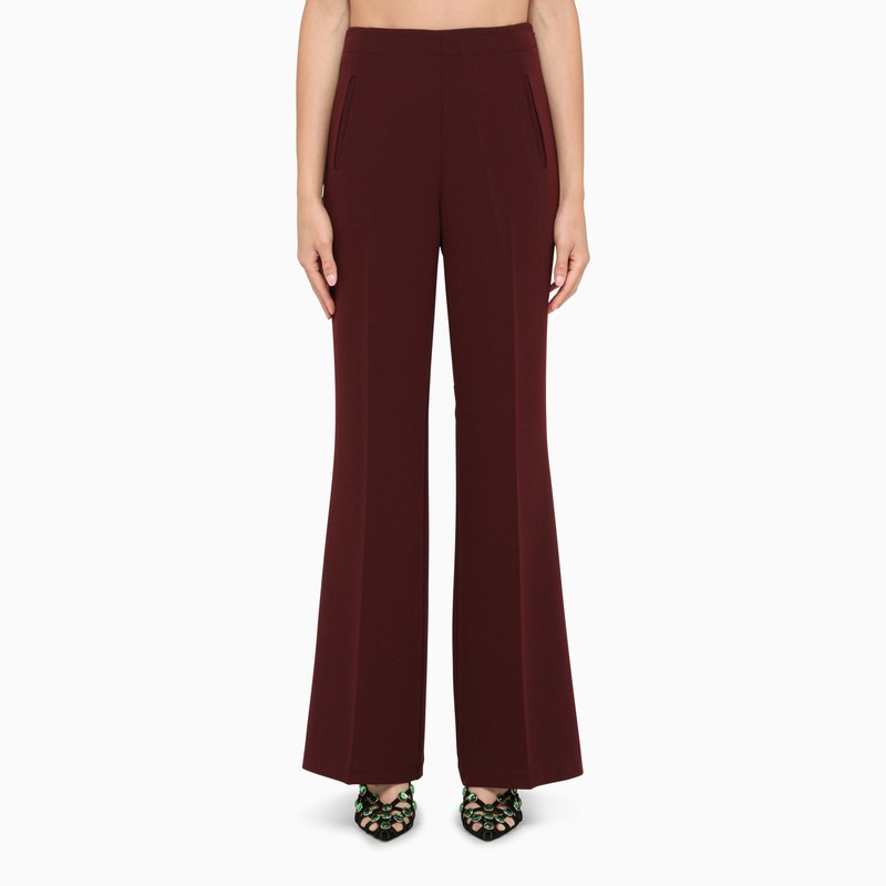 Roland Mouret Brown palazzo trousers
