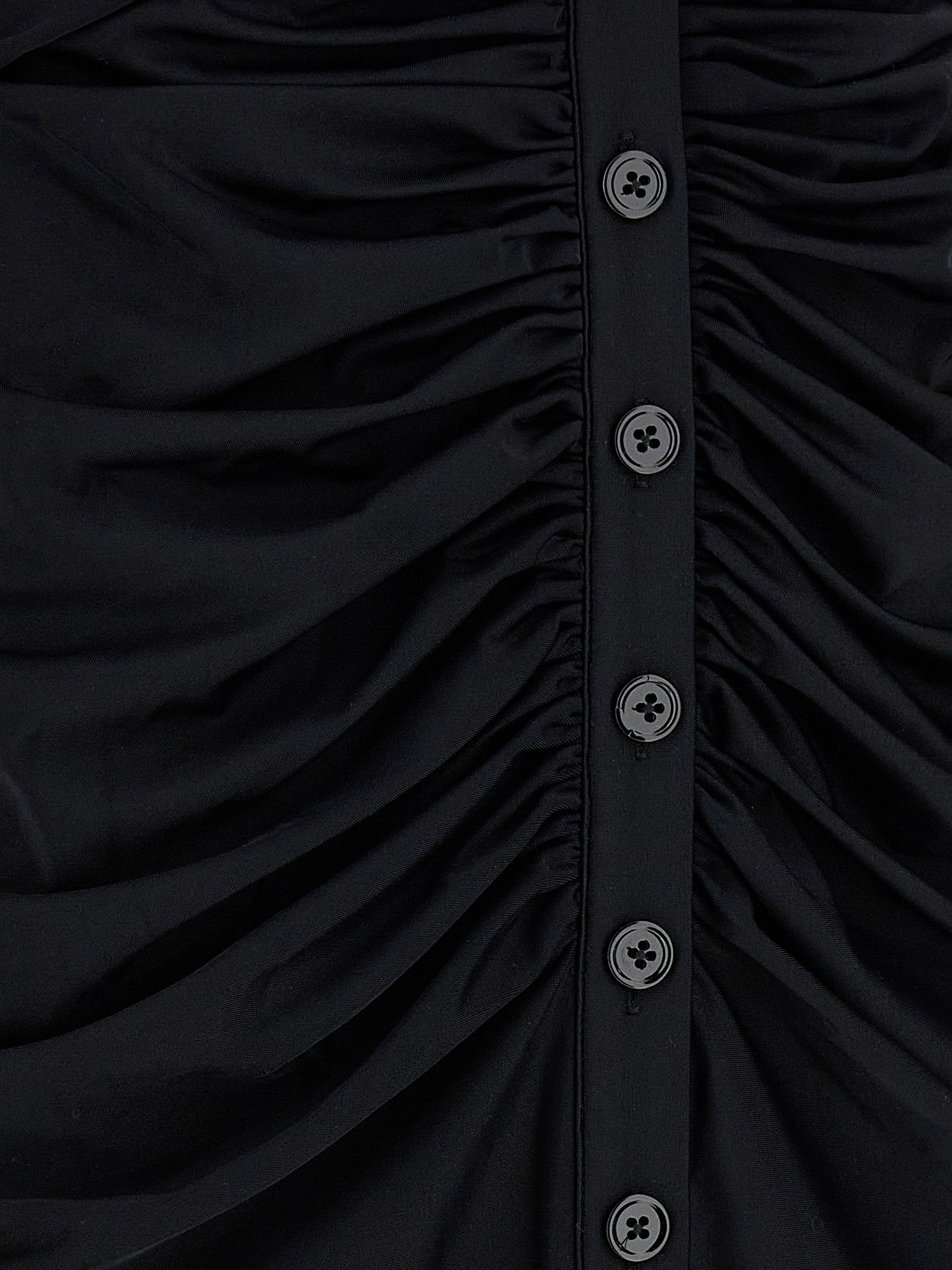 Self Portrait Black Jersey Cut Out Midi Dress