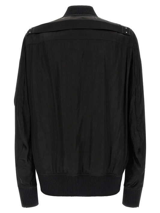 Rick Owens Bomber Jacket — Classic Flight (Black)