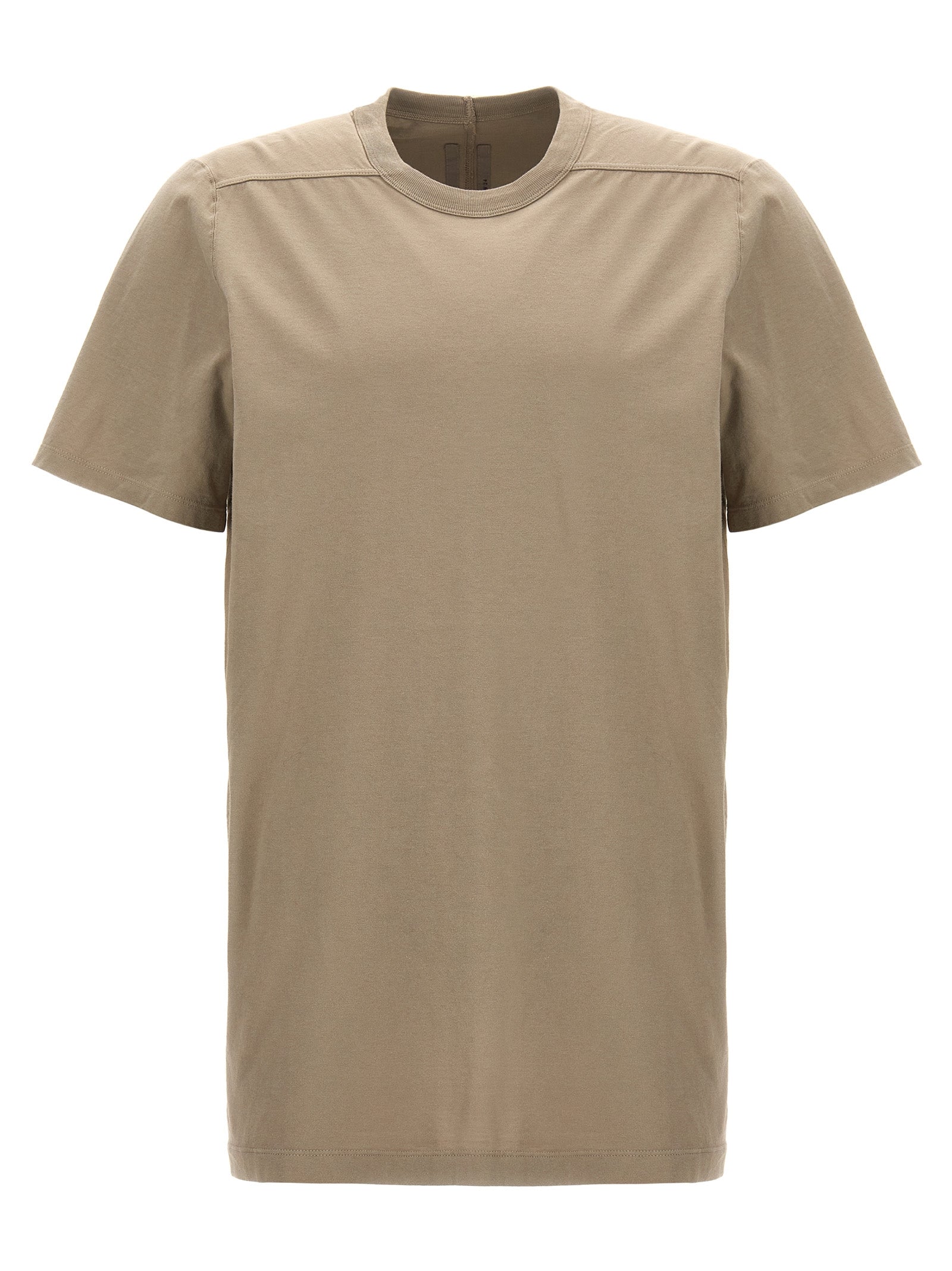 Rick Owens Level T T‑Shirt — Men's Gray Topwear