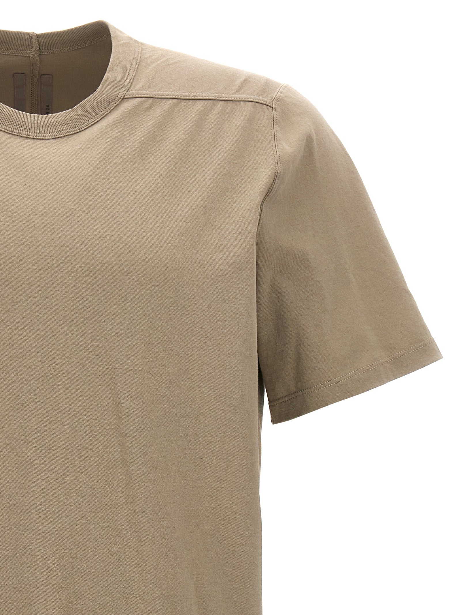 Rick Owens Level T T‑Shirt — Men's Gray Topwear